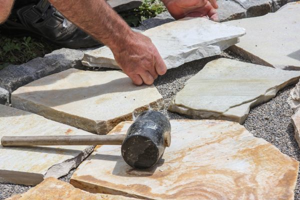 Stone Patio Installation