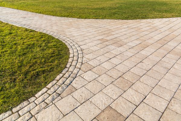 Paver Pathway Installation
